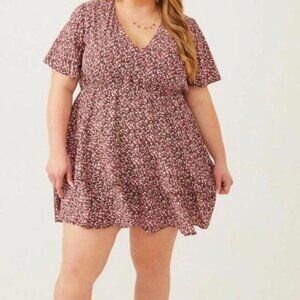 Floral Tiered dress